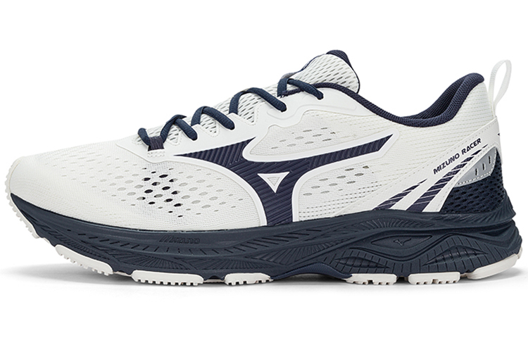 Кроссовки Mizuno Ретро (бело-синие)