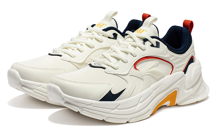 361° Overhill Rebound Cushioning Low top Running Shoes Men’s White Blue
