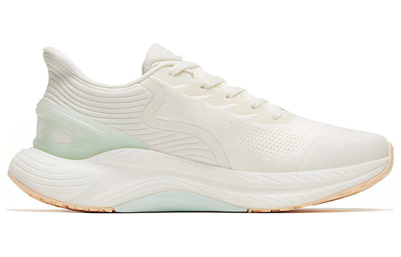 Anta Gen 3.0 Lite Cushioning Slip Resistant Abrasion Resistant Low top Running Shoes Women’s Ivory White