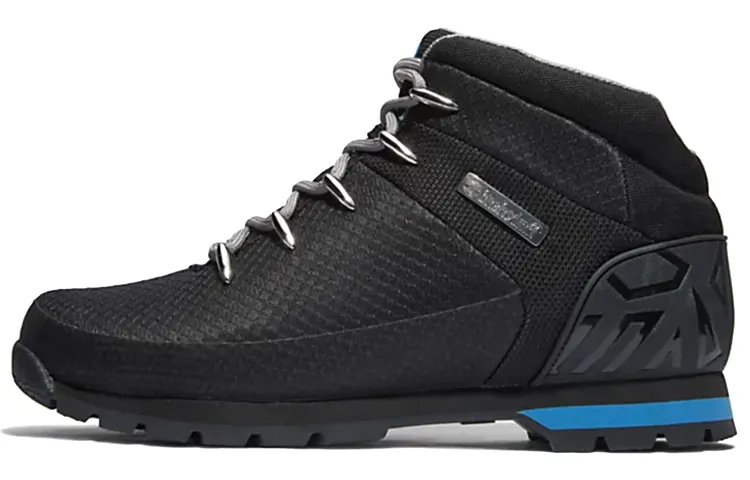 Timberland Euro Sprint Slip Resistant Abrasion Resistant Ankle Length Outdoor Boots Black Blue