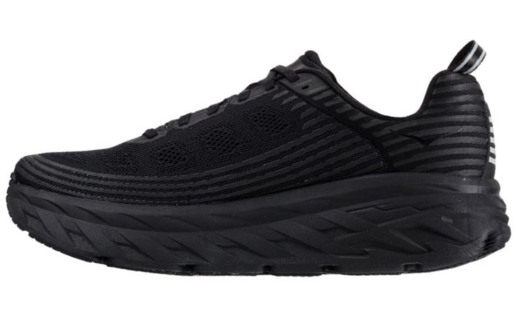 Мужские кроссовки HOKA ONE Bondi 6 (черные) — фото 1