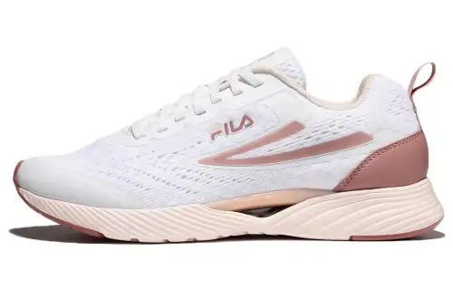 FILA RGB Flex 2 Leather, Mesh Cushioning Abrasion Resistant Breathable Lightweight Low top Running Shoes Unisex