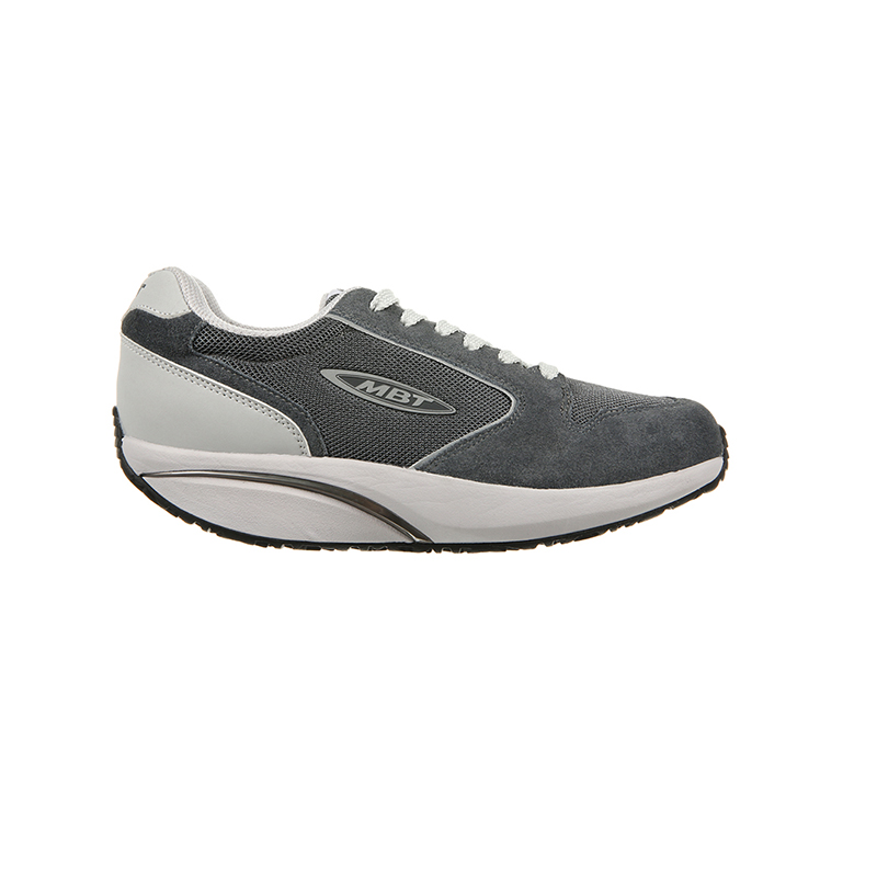 MBT Slip Resistant Abrasion Resistant Slip Resistant Abrasion Resistant Low top Outdoor Shoes Men’s Gray