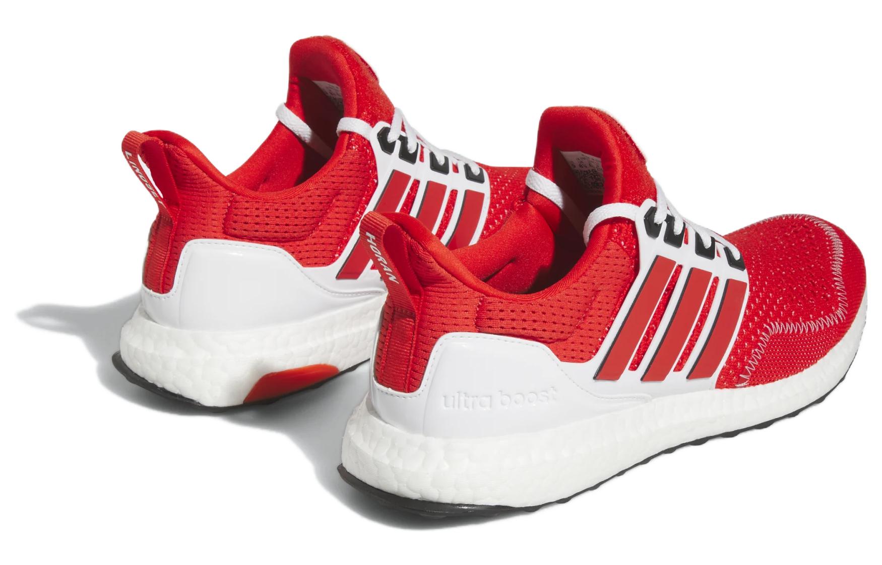 Adidas ULT Slip Resistant, Abrasion Resistant, Lightweight Low top Running Shoes Unisex Red White