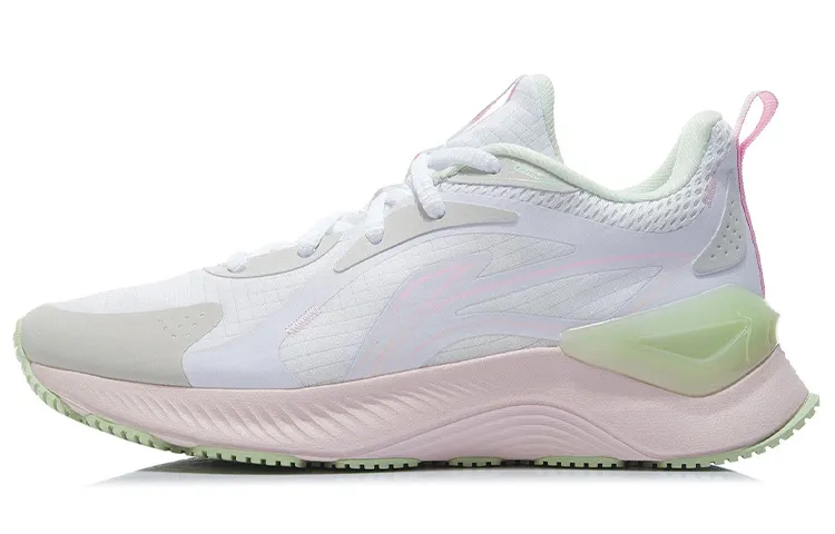 Li Ning YueYing Element Soft Breathable Low top Running Shoes Women's Antarctic Gray