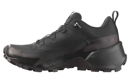 SALOMON CROSS HIKE 2 Cushioning Abrasion Resistant Cushioning, Wear Resistant Low top Outdoor Shoes Women's Black
