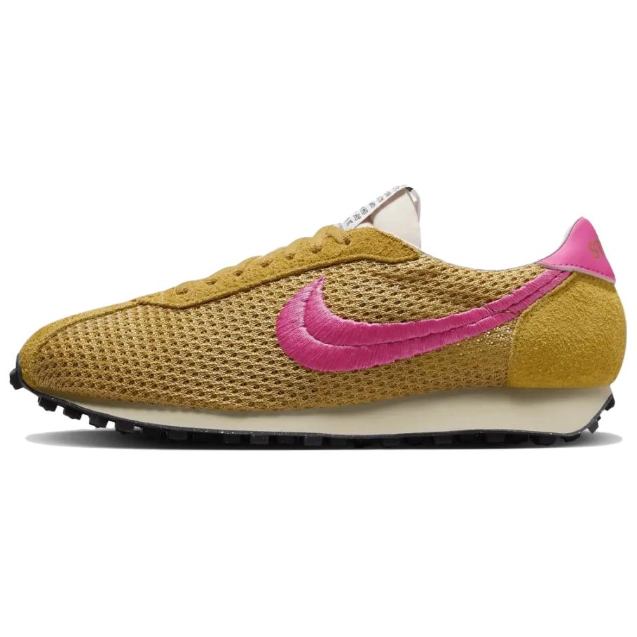 Женские кроссовки Stussy x Nike Roshe Run LD-1000 (розовые)