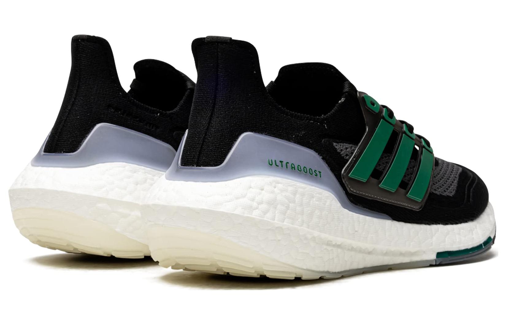 Мужские кроссовки adidas ULT (черно-серо-зеленый) — Чёрный / серый / зелёный — фото 5