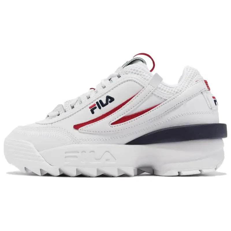 FILA Disruptor 2 Low top Chunky Sneakers Women's White Red