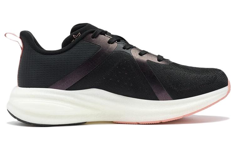 PEAK Flying Blade Cushioning Slip Resistant Abrasion Resistant Low top Running Shoes Women’s Black