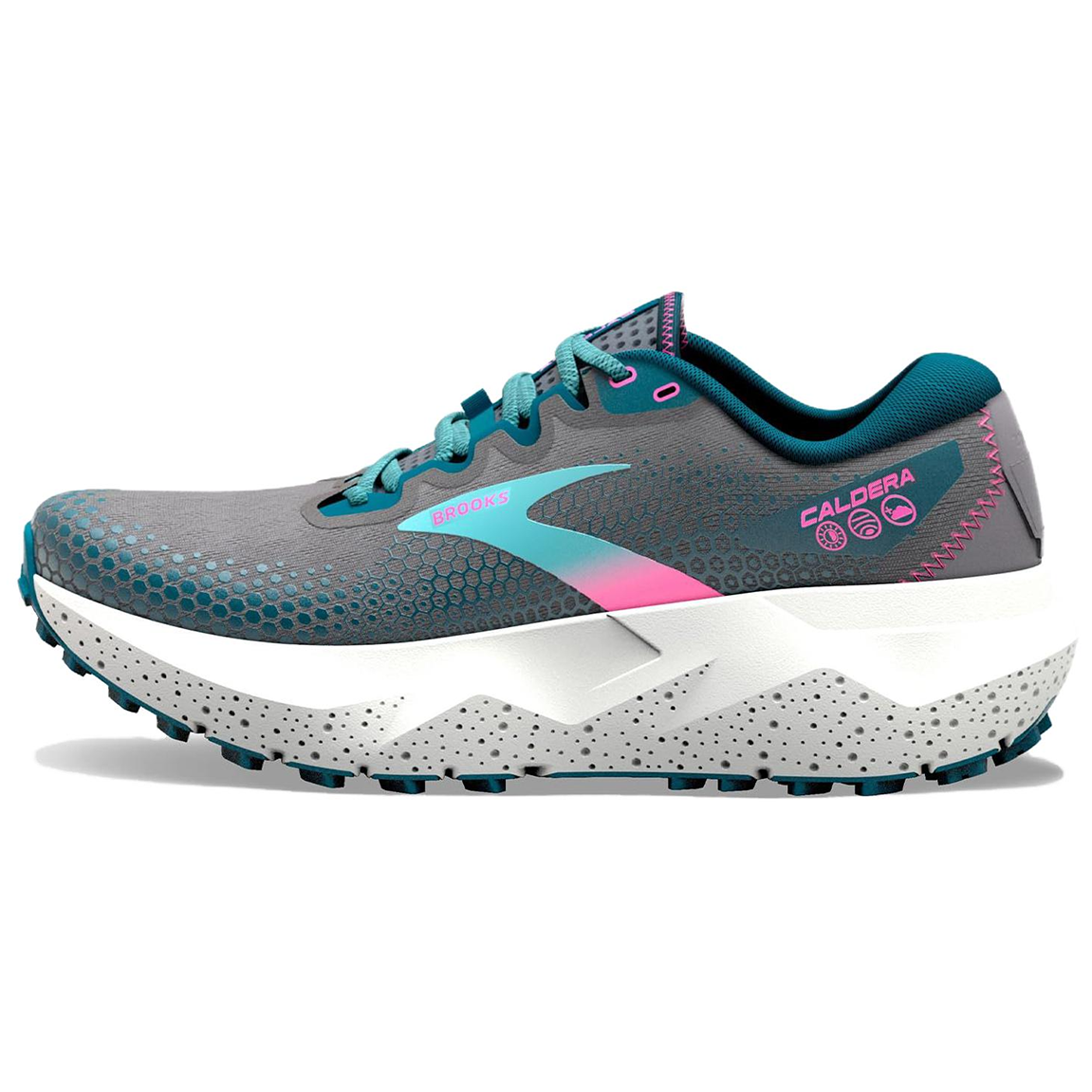 Brooks Caldera 6 Abrasion Resistant Low top Running Shoes Women's Coral Blue