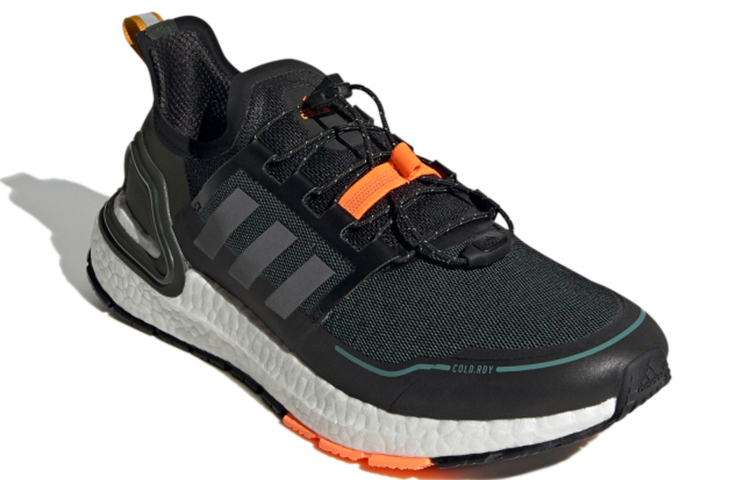 Мужские кроссовки adidas ULT (черно-серо-оранжевые) — фото 3