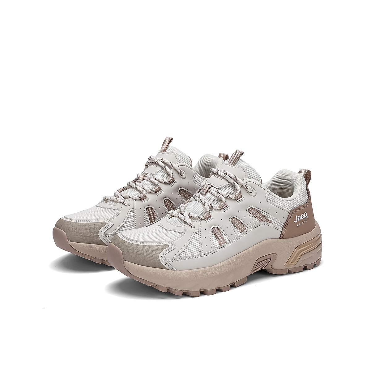JEEP SPIRIT Mesh Comfortable Abrasion Resistant Breathable Abrasion Resistant Breathable Low top Outdoor Shoes Women’s