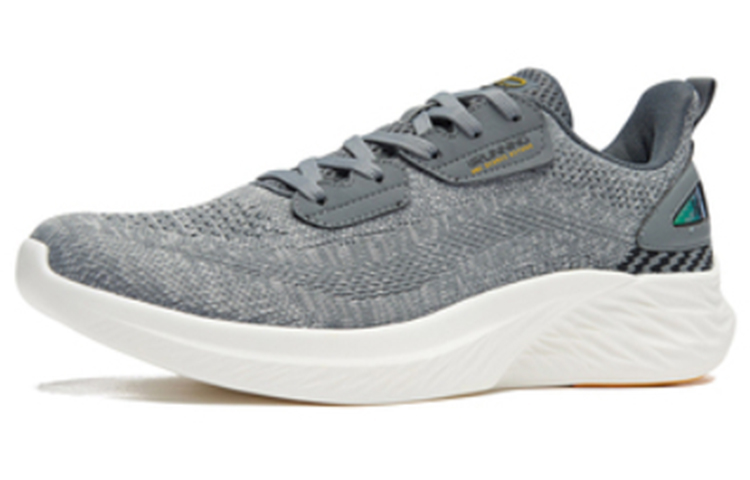 361° Soft Sole Lightweight Low top Running Shoes Men’s Gray Yellow