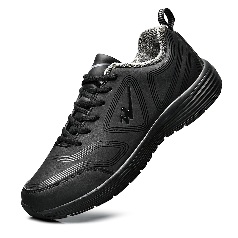 Binary Trendy Versatile, Comfortable, Vintage Casual, Fleece Lined Thermal Low top Running Shoes Men’s