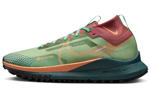 Nike Pegasus Trail 4 GORE-TEX Comfortable and dry fabric shock-absorbing, anti-slip wear-resistant, waterproof, low tops, trail running shoes, women's green