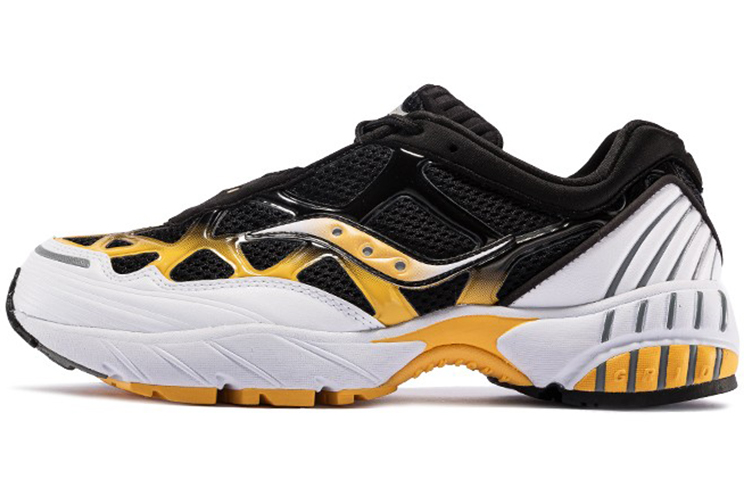 Saucony Grid Web Black Yellow