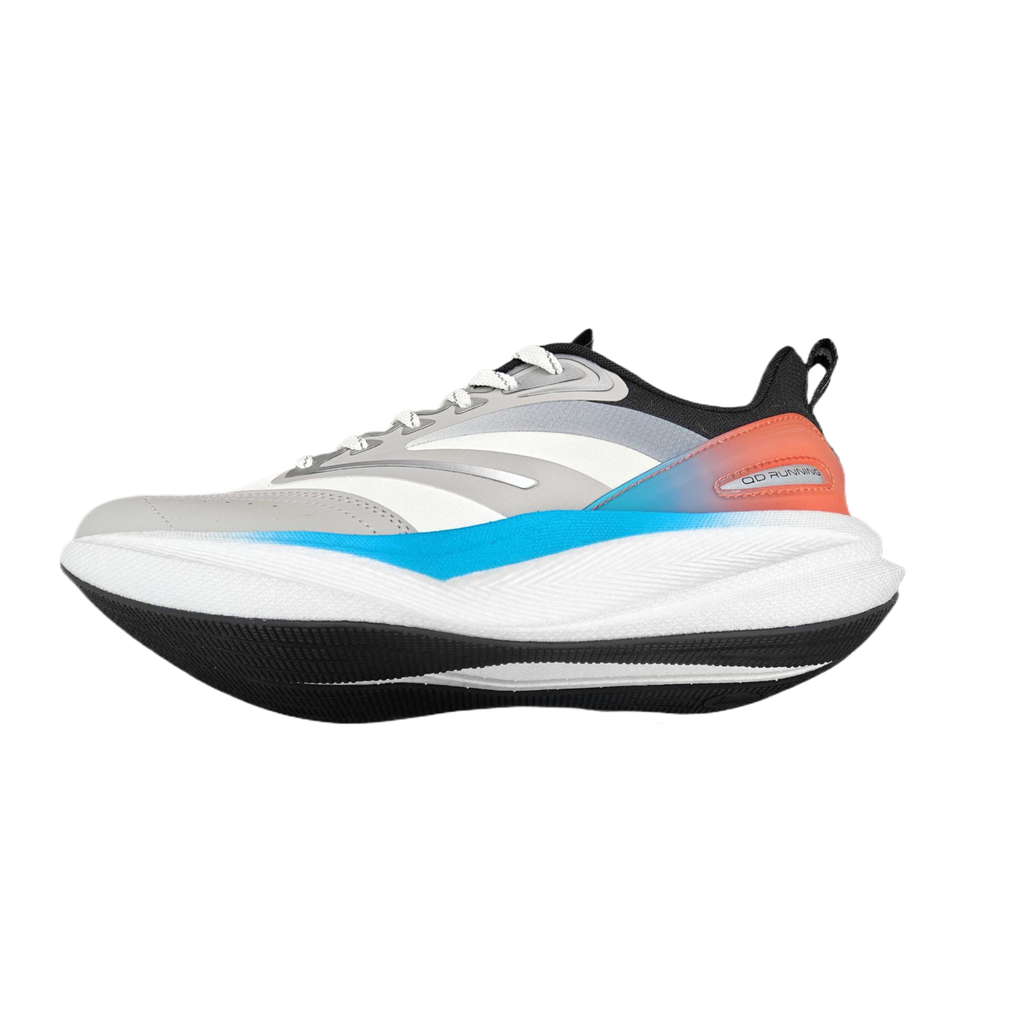 QIAODAN Rebound Slip Resistant Rebound Slip Resistant Low top Marathon Long Distance Running Sprint Running Shoes Men’s