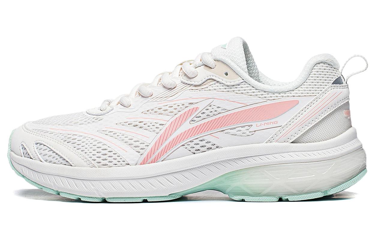 Li Ning Fuyao Textile, Synthetic Leather Slip Resistant, Abrasion Resistant, Breathable Low top Running Shoes Women’s