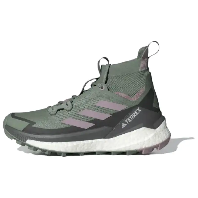 Adidas Terrex Free Hiker 2.0 Silver Green Preloved Fig Crystal Jade Women's