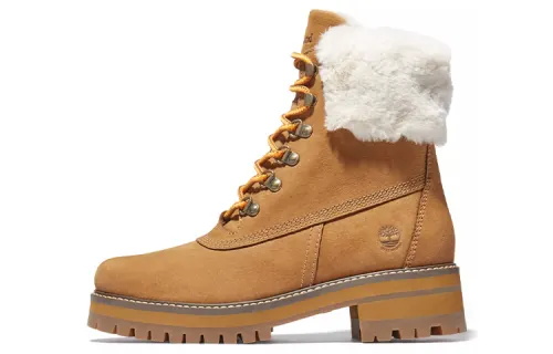Timberland Women's Courmayeur Valley 6 Inch Shearling Boot 'Brown'