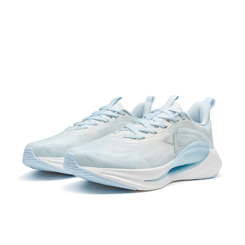 XTEP X FLOW 7.0 Rebound Lightweight Breathable Low top Running Shoes Women’s Blue Dyed Style