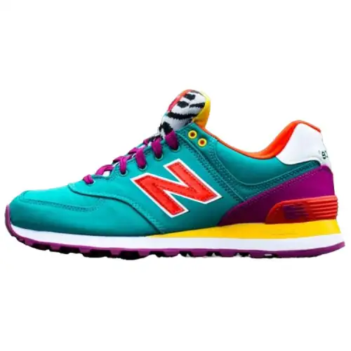 New Balance NB 574 Abrasion Resistant Low top Running Shoes Unisex Green