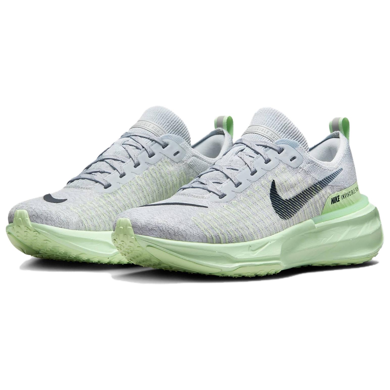 Nike ZoomX Invincible Run 3 Pure Platinum Vapor Green Women’s