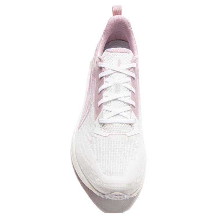 LiNing Breathable And Lightweight Low top Physical Fitness Test, Physical Exam, Racing Running Shoes Women’s White Pink