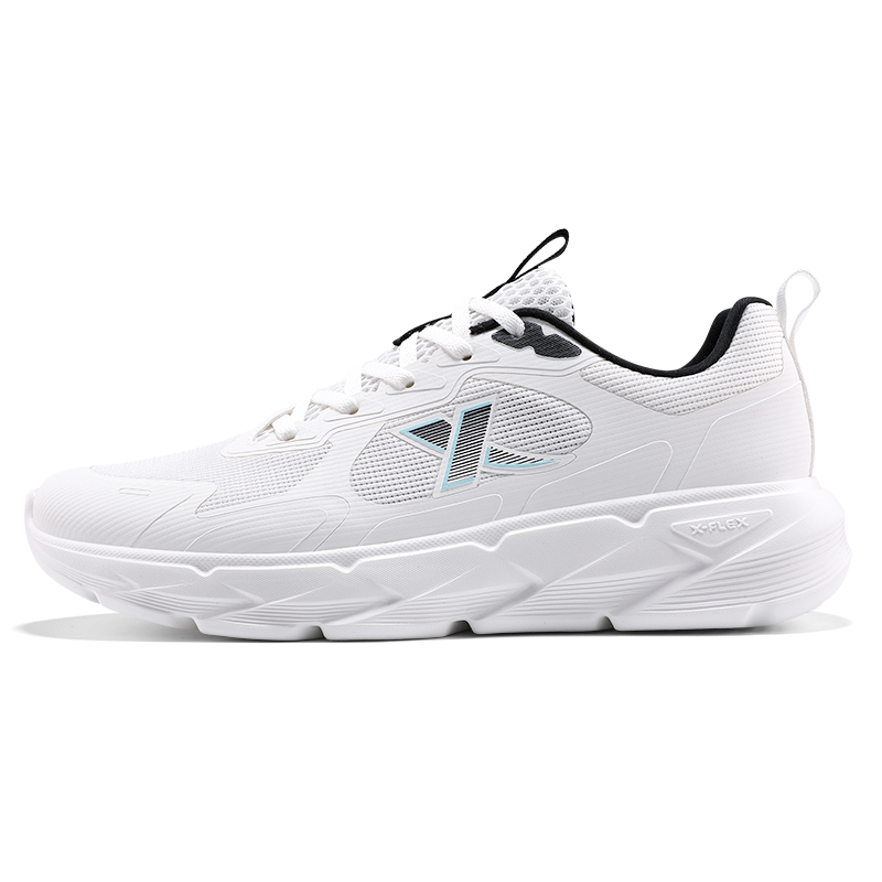 XTEP Cushioning Abrasion Resistant Support Low top Casual Running Shoes Men’s White