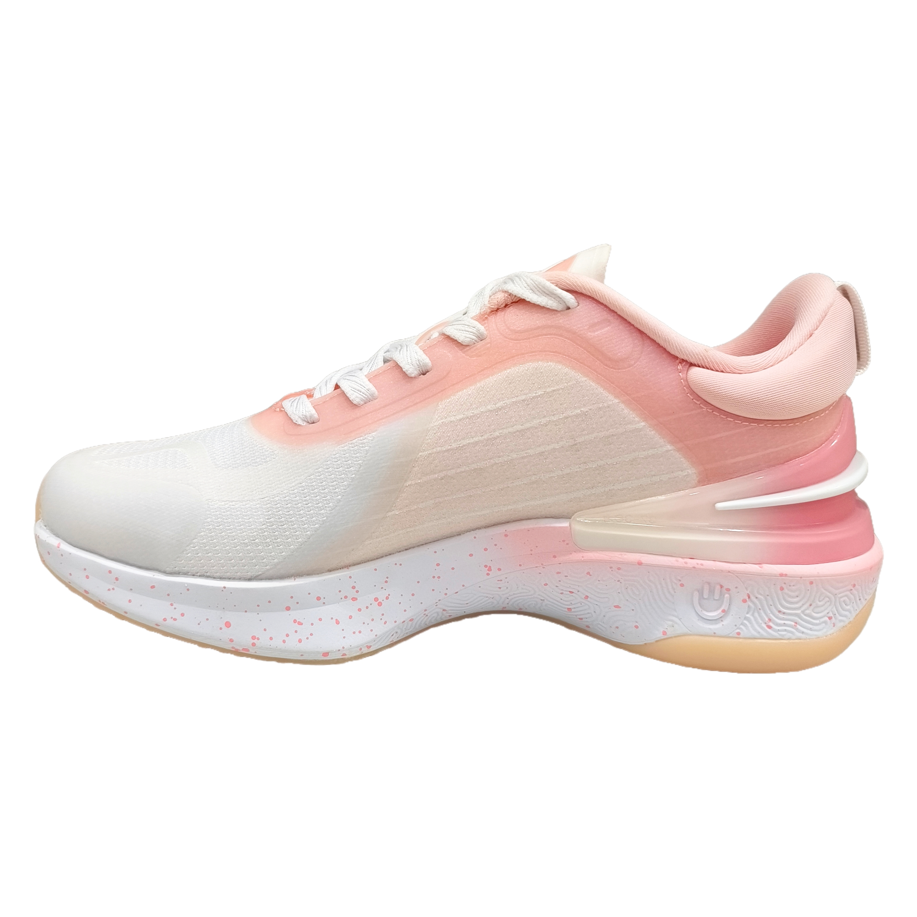 PEAK Classic Heritage Mesh Cushioning Slip Resistant Abrasion Resistant Low top Casual Running Shoes Women’s Pink