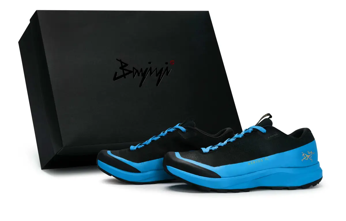 Arc'teryx AERIOS FL 2 GTX 811 Manufacturing, Fossil Secret Blue, Special Shoe Box Versatile