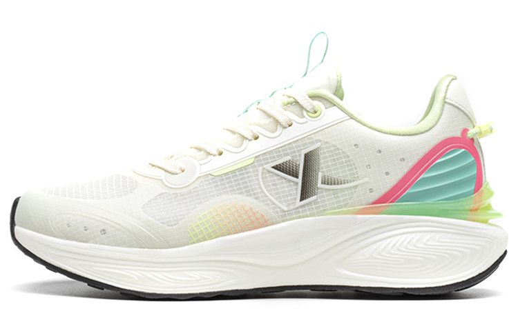 XTEP Polygon 1.0 Mesh Breathable Low top Running Shoes Women’s White Green