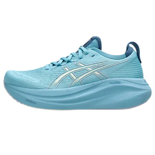 Asics GEL NIMBUS 27 Cushioning Low top Running Shoes Women's Blue