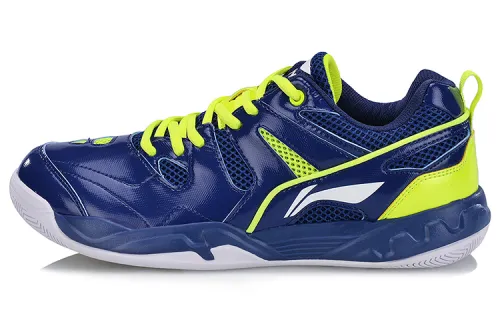 Li Ning Training Slip Resistant Low top Running Shoes Unisex Blue Green