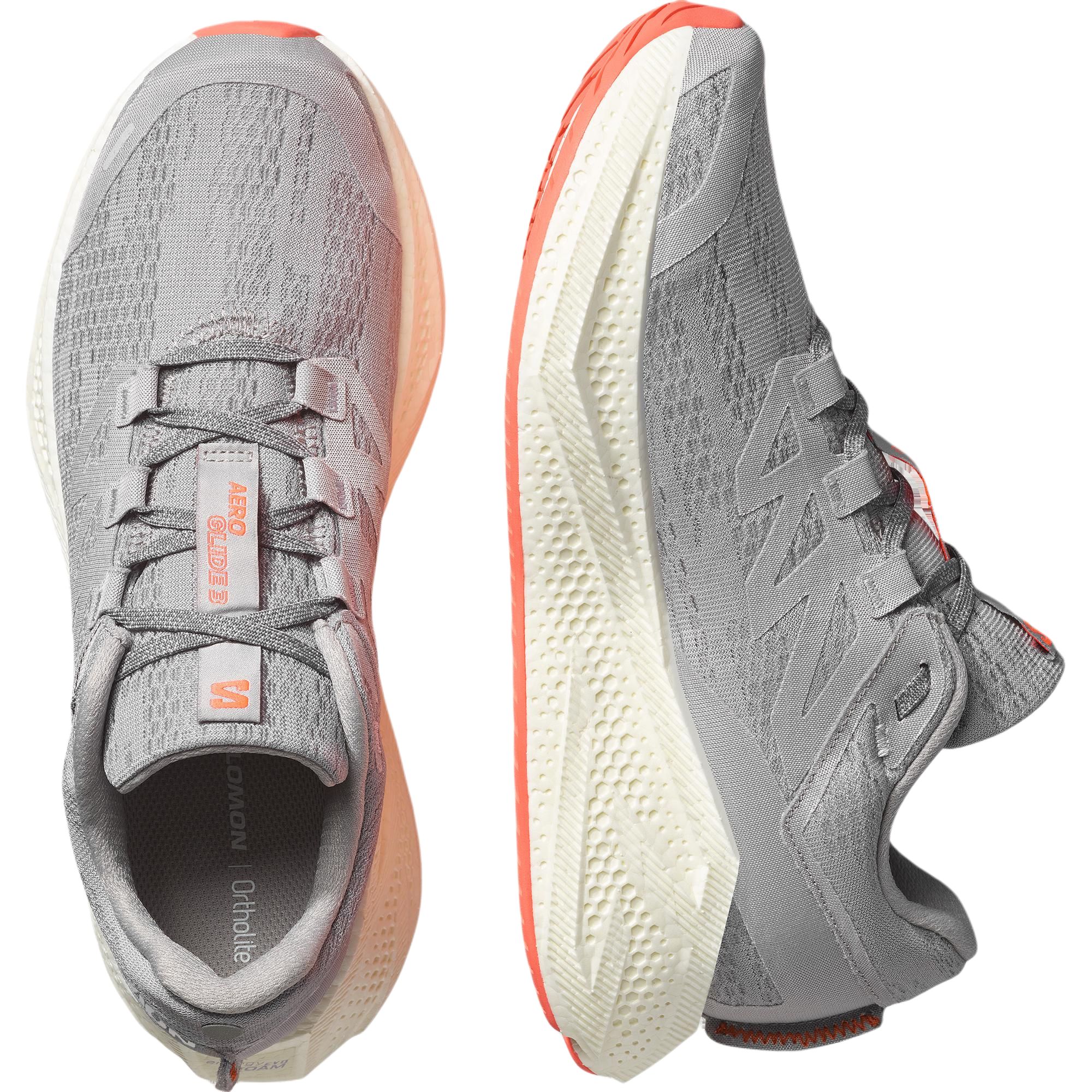 SALOMON AERO GLIDE 3 Fabric Breathable Support Low top Running Shoes Men’s Gray