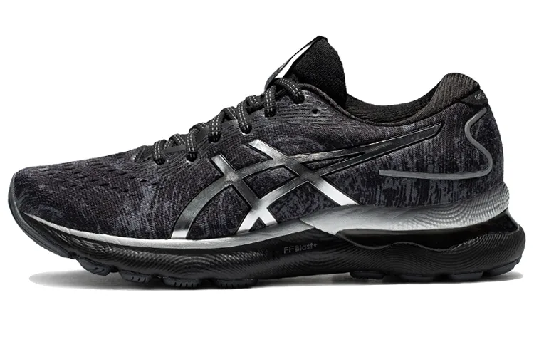 ASICS Gel Nimbus 24 Platinum Black Women's