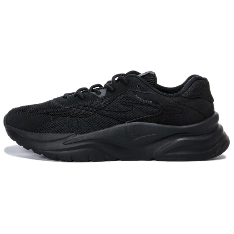 Erke Slip Resistant And Breathable Slip Resistant And Breathable Low top Running Shoes Men’s Black