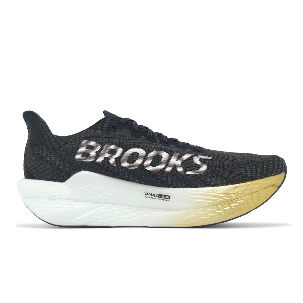 Brooks Hyperion Max Collection Abrasion Resistant Breathable Low top Marathon Running Shoes Men’s Black Gold