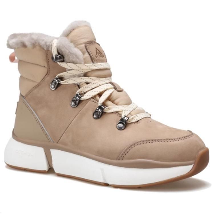 HUMTTO Slip Resistant Abrasion Resistant Slip Resistant Abrasion Resistant High top Outdoor Shoes Women’s Apricot Brown