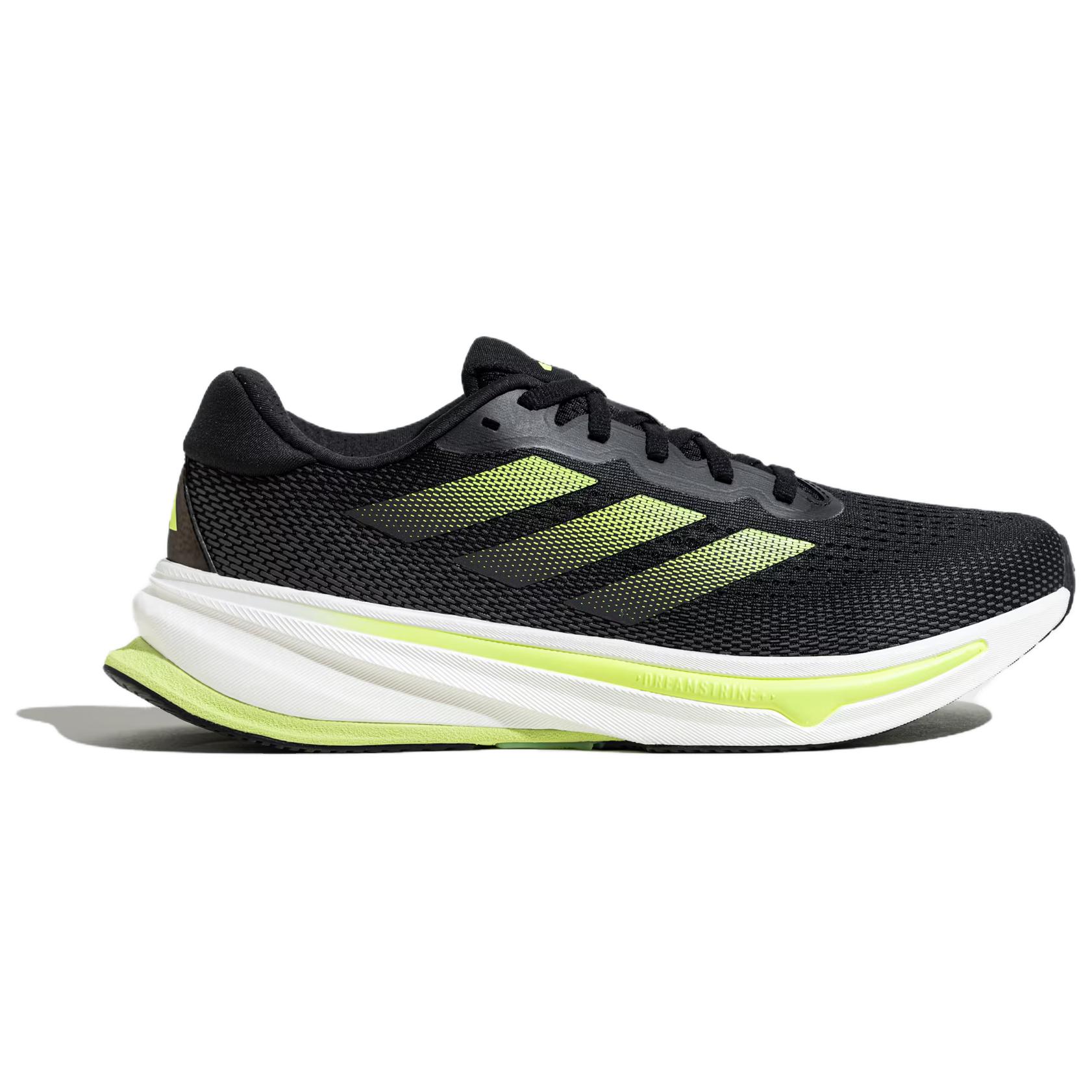 Adidas SUPERNOVA RISE Soft And Comfortable Rebound Low top Running Shoes Men’s Black