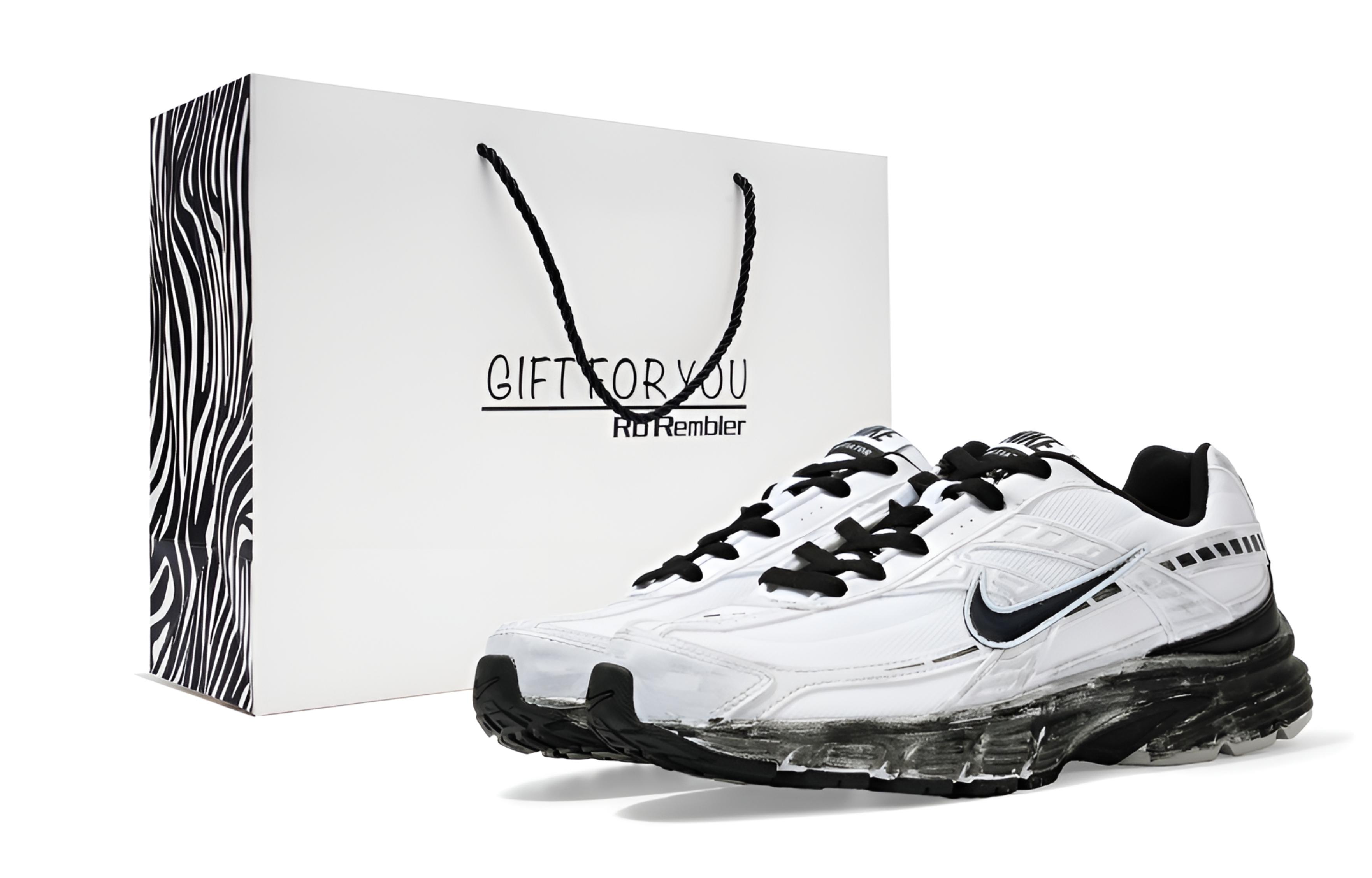 Nike Initiator Abrasion Resistant Low top Running Shoes Unisex Silver