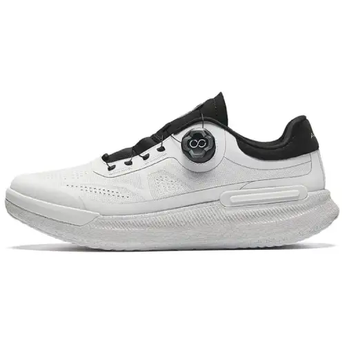 Anta Tianxing Mesh Slip Resistant Abrasion Resistant Low top Training Shoes Men's Sand Grain Gray