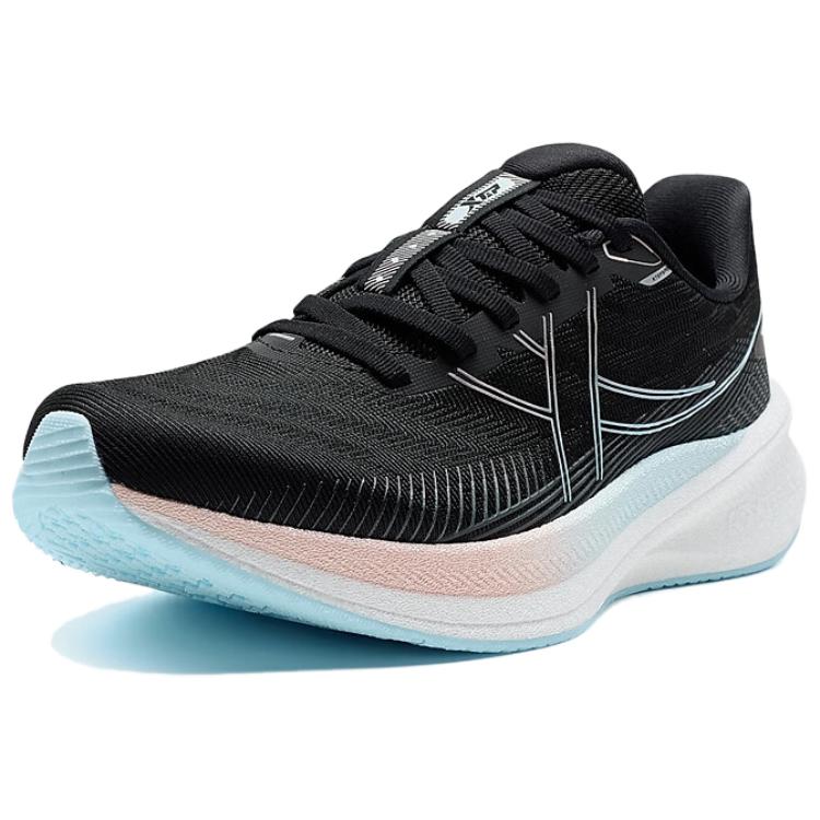 XTEP Coverage Slip Resistant Low top Casual Running Shoes Women’s Black White