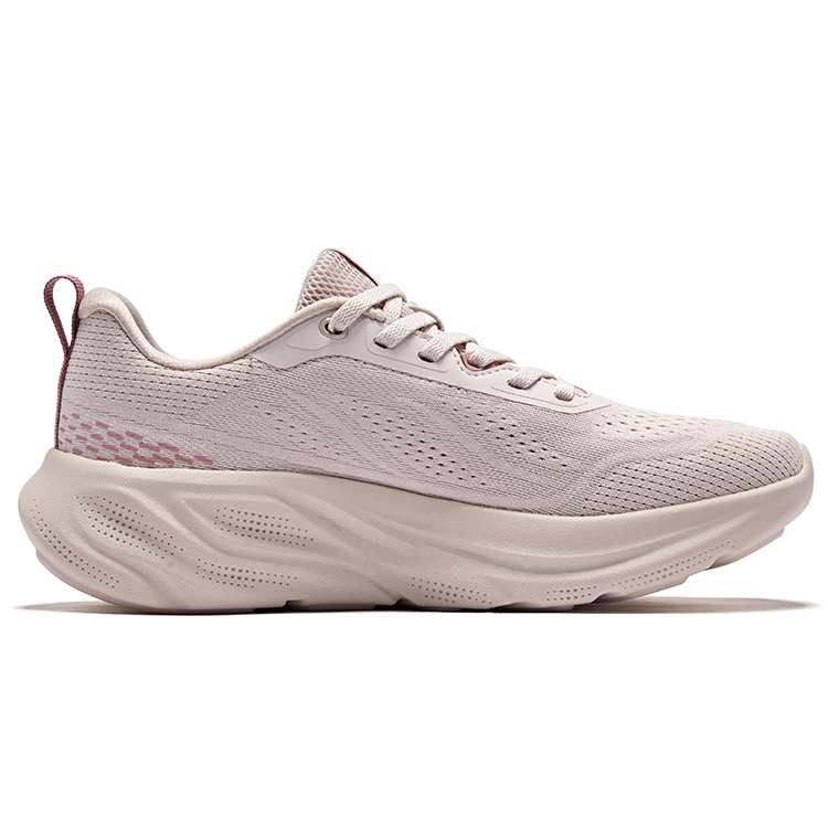 Erke Low top Casual Running Shoes Women’s Beige Pink