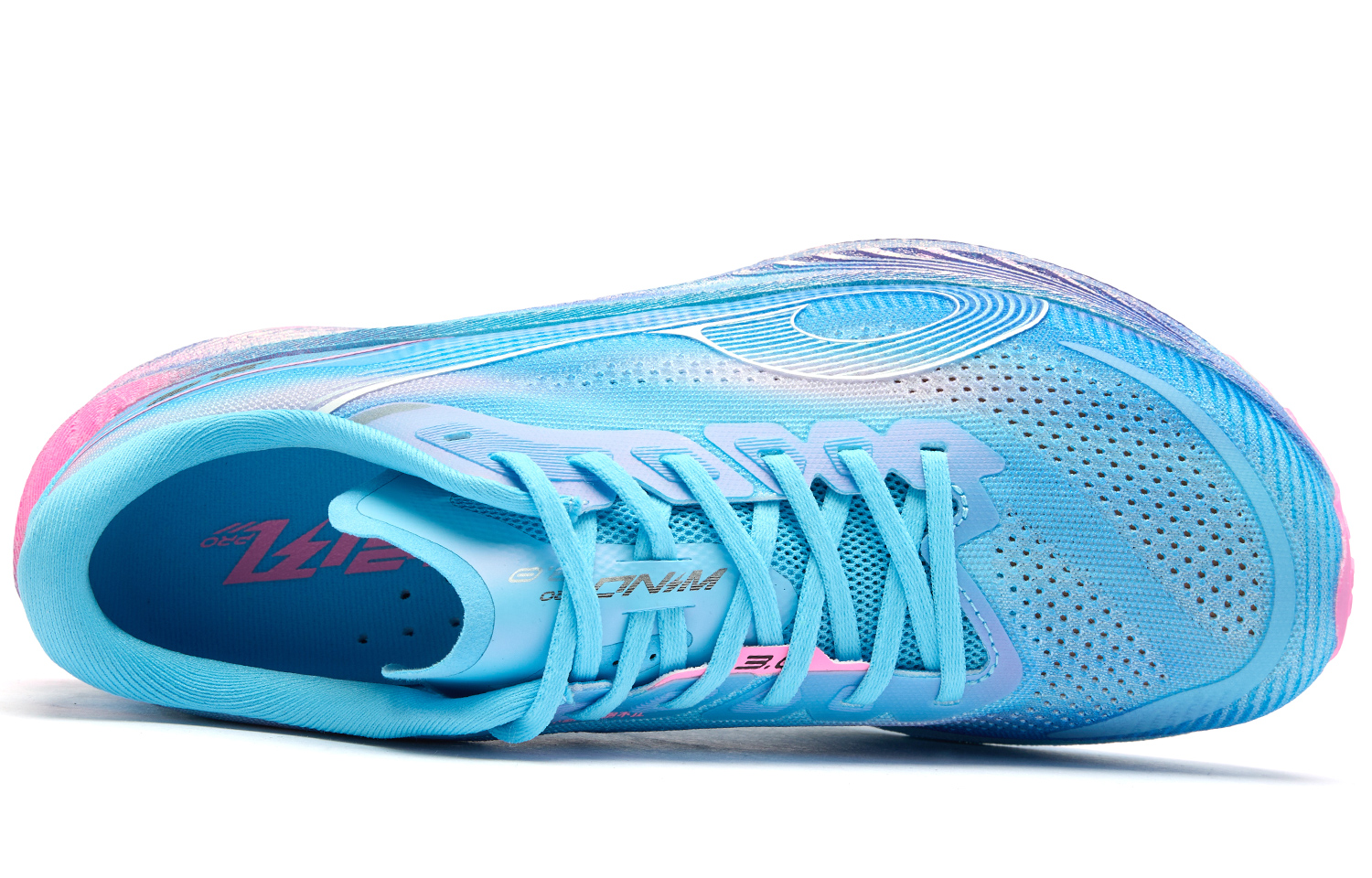 QIAODAN Strong Wind 3.0 PRO Running Shoes Men’s Low Top Blue