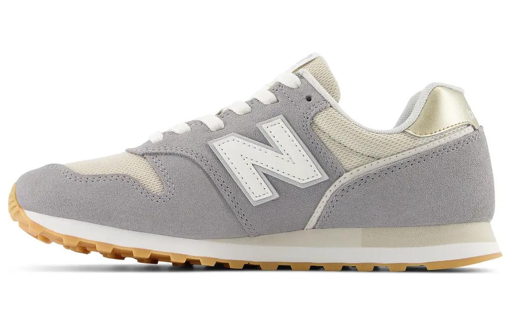 Женские кроссовки New Balance 373 (серо-белые)