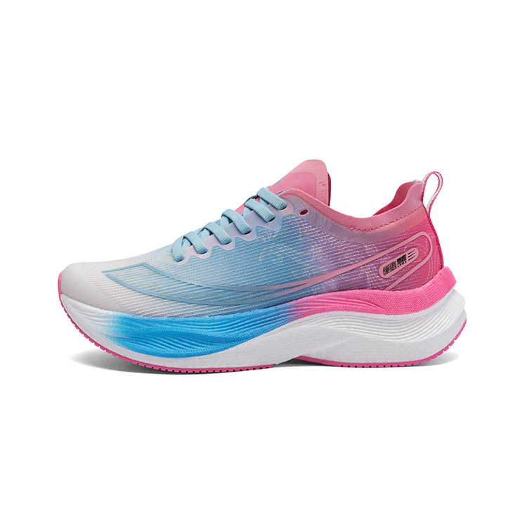LPMX Running Shoes Women’s Low Top Light Moon Blue/Rose Red