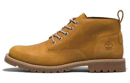 Timberland REDWOOD FALLS Abrasion Resistant Classic Ankle Length Outdoor Boots Men's Yellow