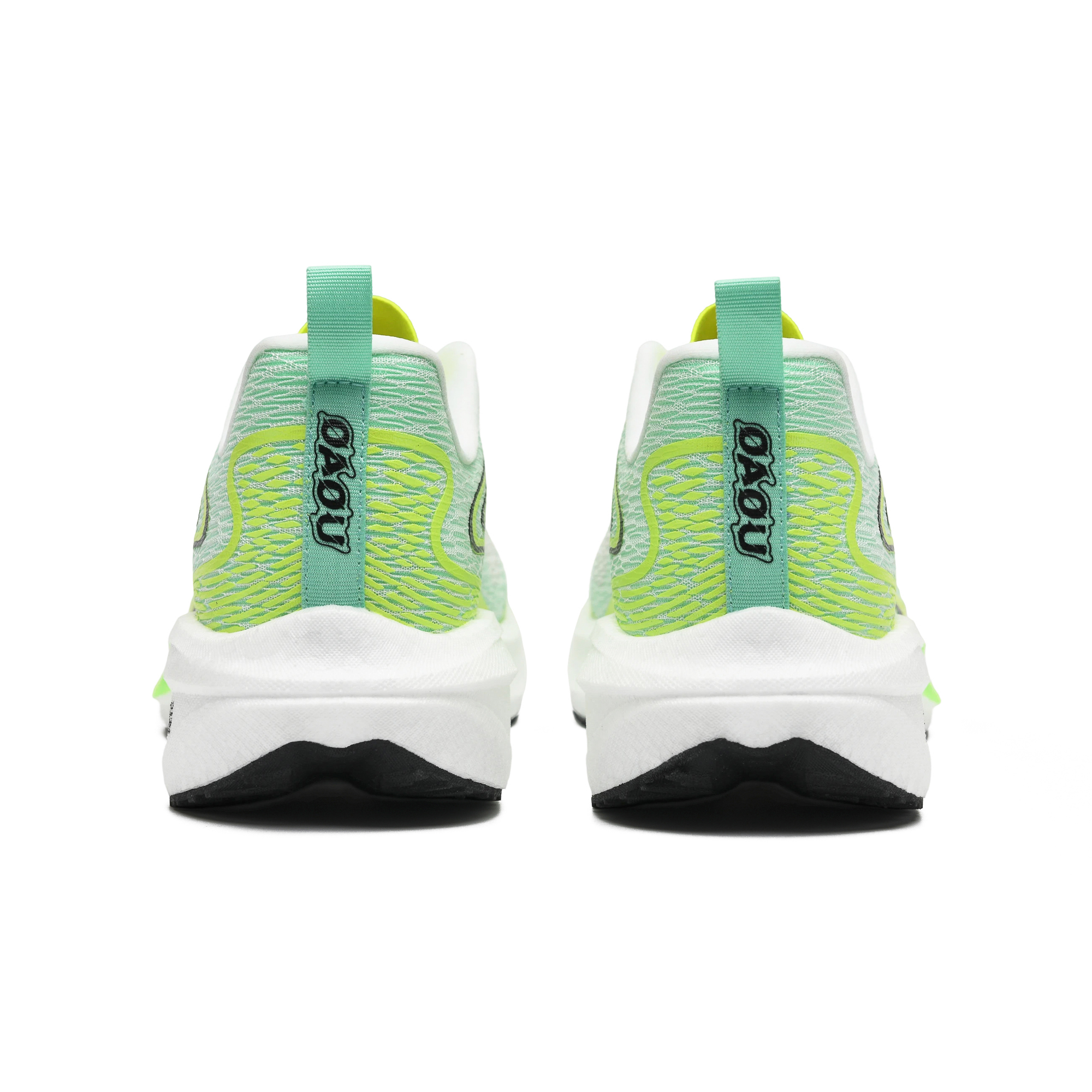 OAOU Low top Running Shoes Unisex Lime Green